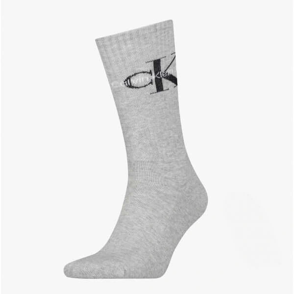 Calvin Klein Logo Trainer Socks: Grey – Cool Comfort, Street Style.